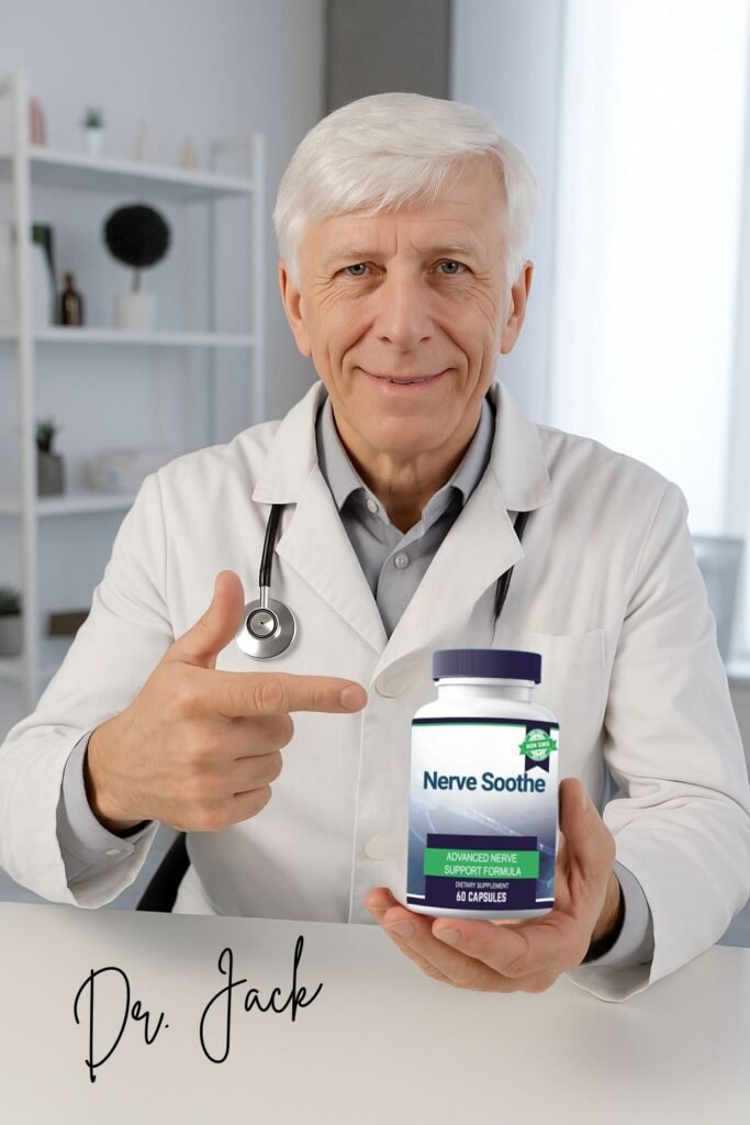 Natural nerve support supplement for neuropathy relief and better sleep